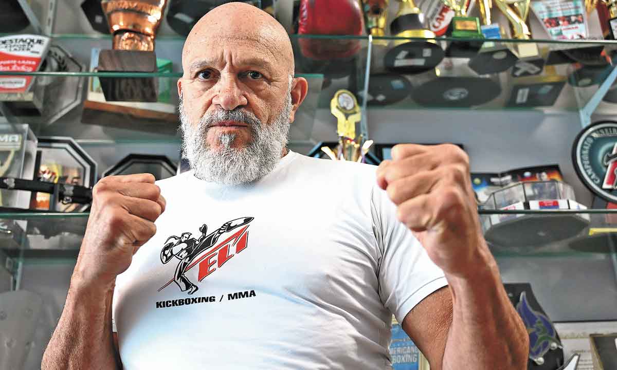Atividade esportiva democrática: conheça o kickboxing - Fotos: Leandro Couri/EM/D.A Press