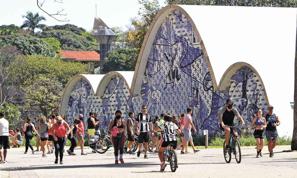 Pesquisa aponta alto potencial turístico de Belo Horizonte - Ed&eacute;sio Ferreira/EM/D.A Press