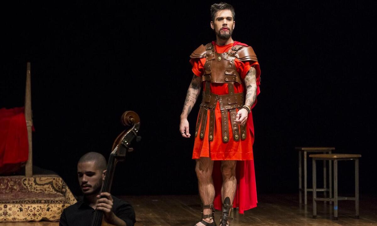 Montagem mineira da ópera 'Vênus e Adônis' estreia neste domingo em BH - Andreia Bueno/divulgação
