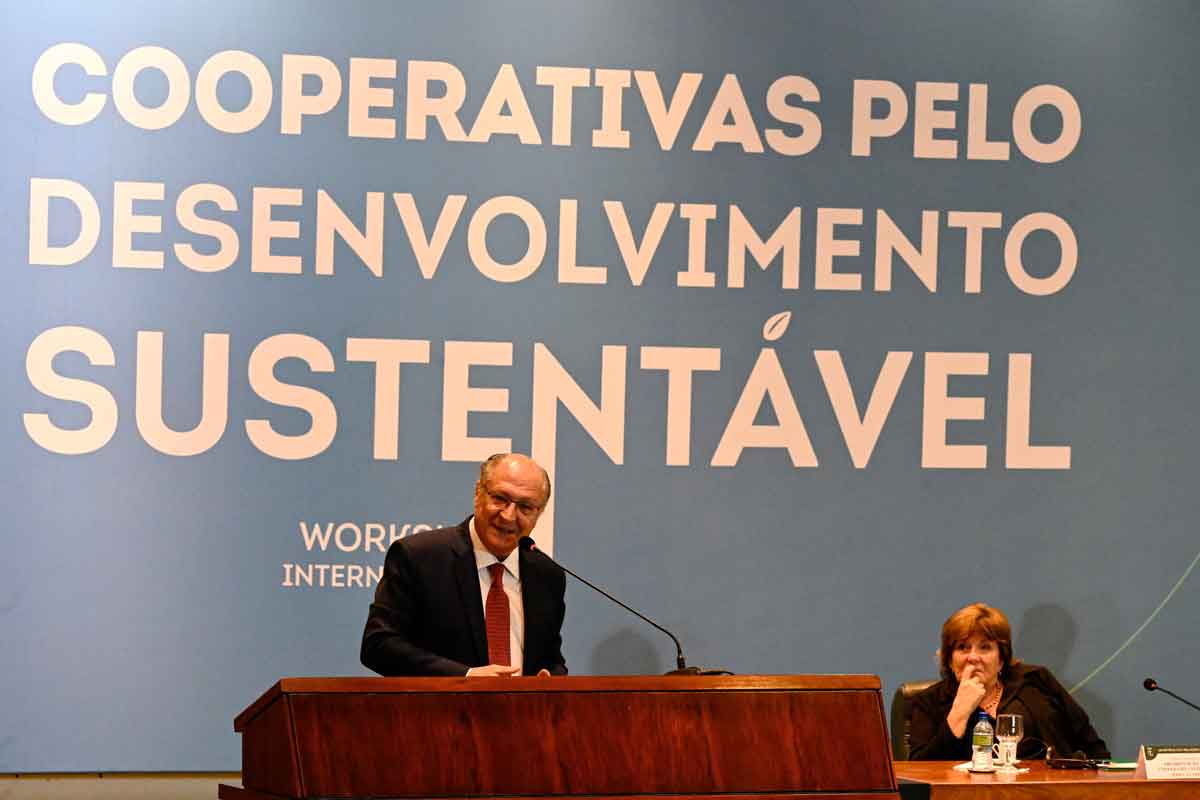 Alckmin quer fortalecimento do cooperativismo no país - CADU GOMES/VICE-PRESIDÊNCIA