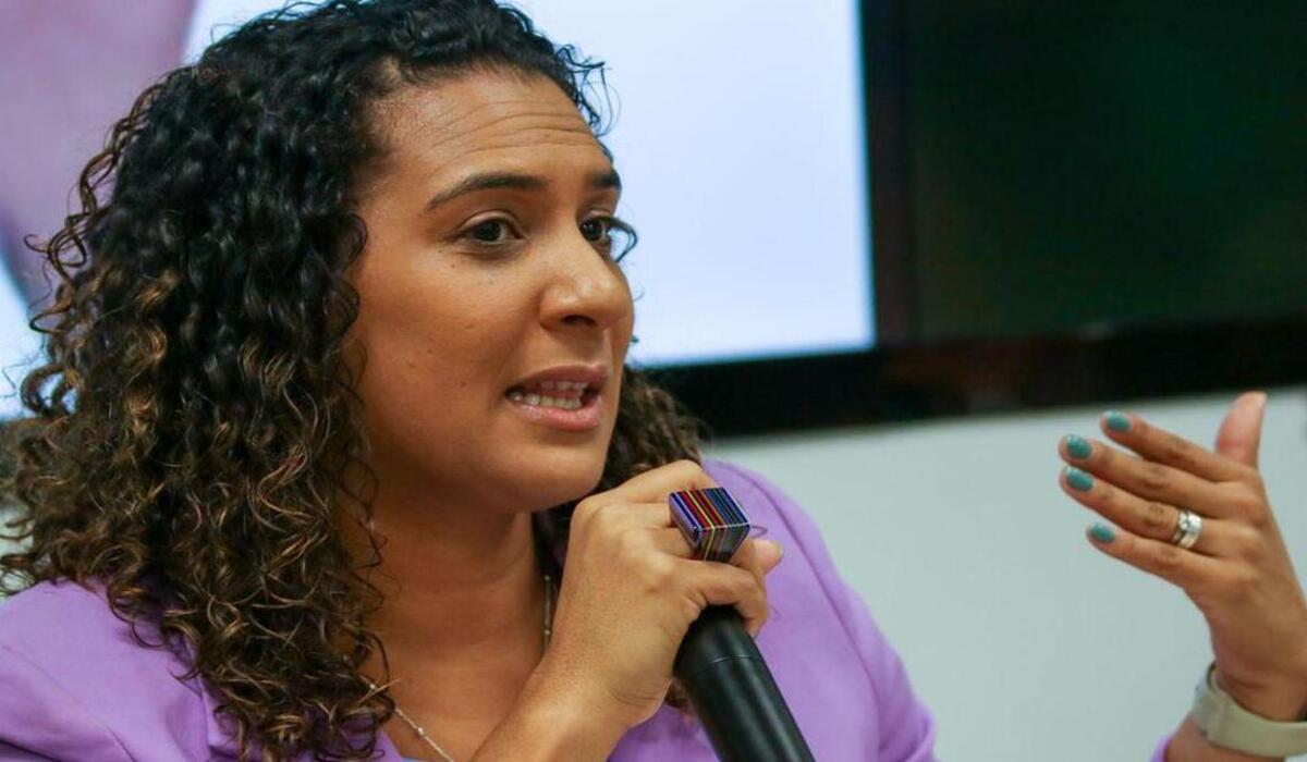 Ministra Anielle Franco lança encontros de combate ao racismo religioso - Fabio Rodrigues-Pozzebom/ Agência Brasil