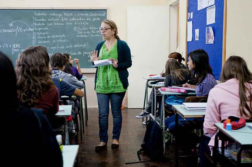 GDF autoriza nova seleção para Secretaria de Educação  - Camila Domingues/Palácio Piratini