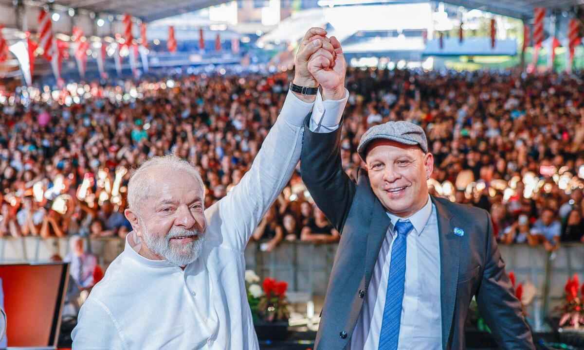 Lula no ABC: 'Picanhazinha e cervejinha gelada é tudo que a gente quer' - Ricardo Stuckert/PR
