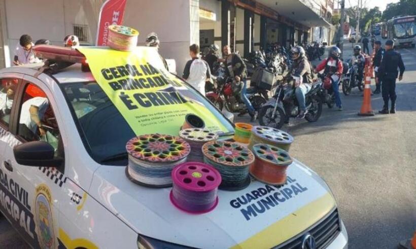 Dia do Motociclista: condutores são alvo de ação da Guarda Municipal - PBH/Divulgação
