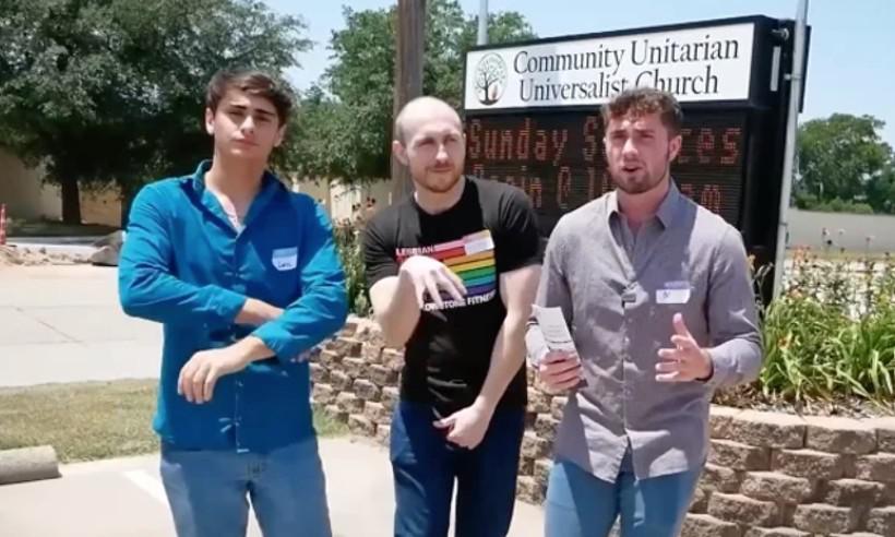 Igreja pró-LGBT é incendiada após aparecer em vídeo de YouTuber de direita - YouTube/Reprodução