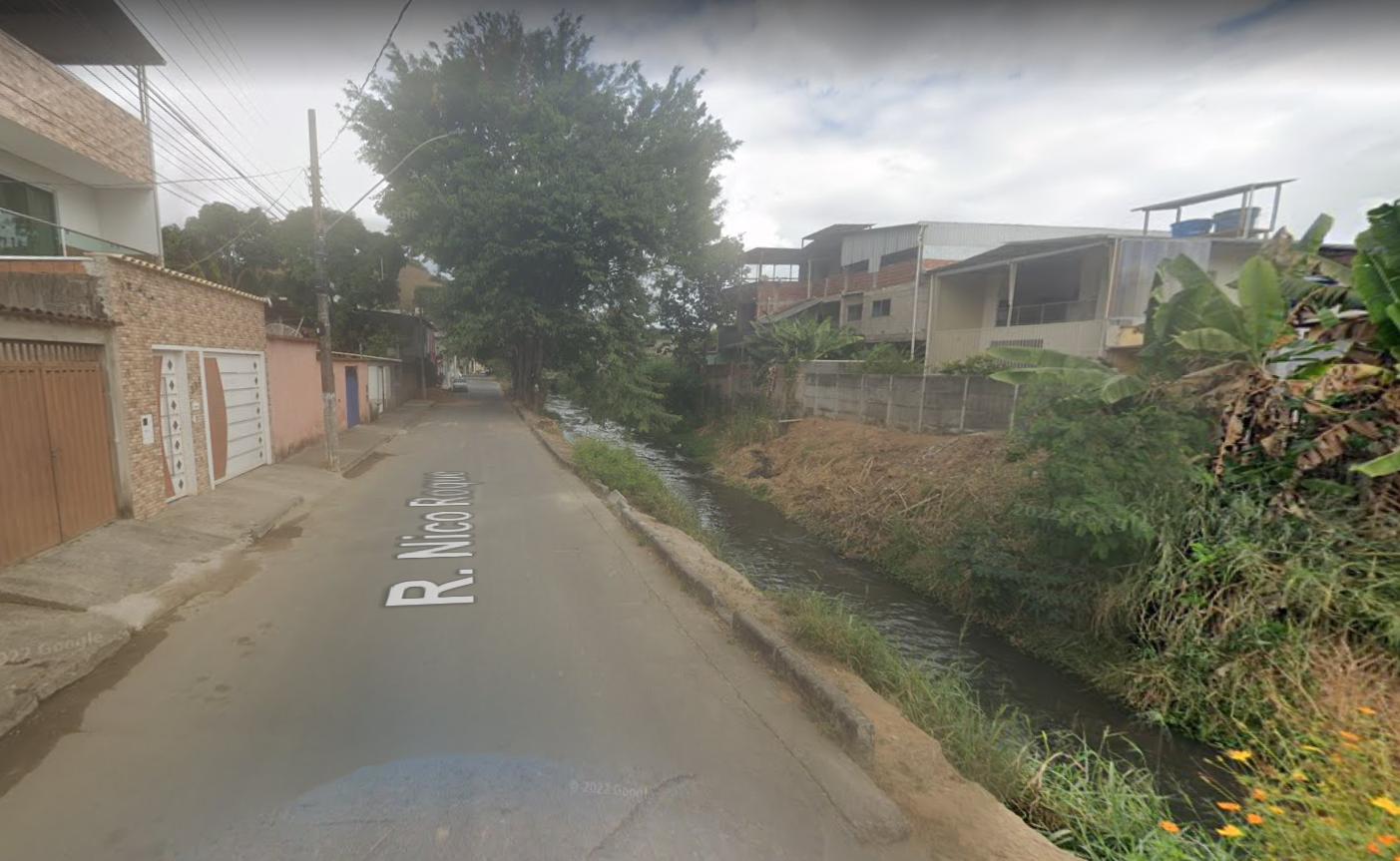 Mulher é morta a tiros por criminosos de bicicleta em Coronel Fabriciano - Foto: Google Street View