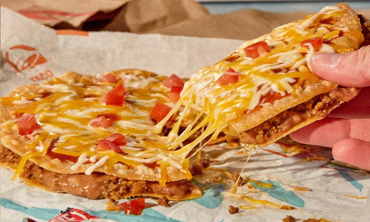 Fast food é processada por pizza mexicana 'com pouco feijão' nos EUA - Divulgação/Taco Bell's