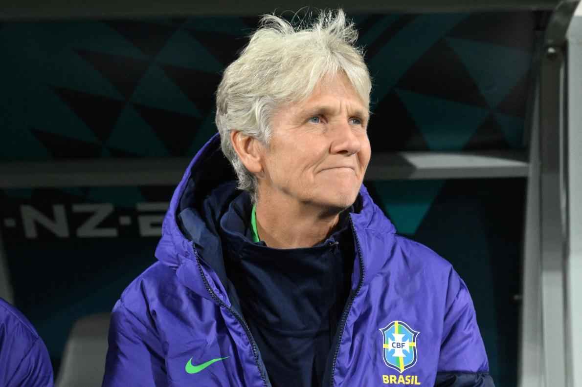 A culpa da eliminação do Brasil na Copa é (só) de Pia Sundhage? - WILLIAM WEST / AFP