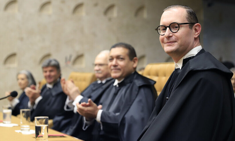 Zanin toma posse como ministro em cerimônia no Supremo Tribunal Federal - Fellipe Sampaio/SCO/STF.