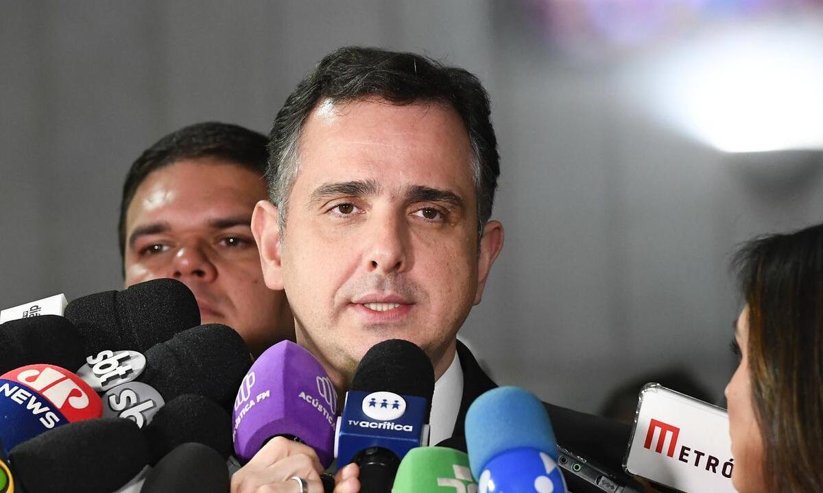 Pacheco rebate Zema, cita JK e diz que Minas não cultiva exclusão - Marcos Oliveira/Agência Senado