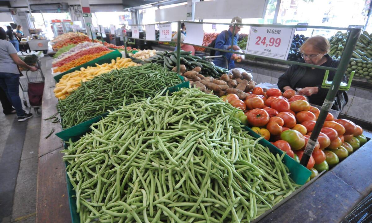 Variação no preço de alimentos de hortifrúti pode chegar a 535% em BH - Gladyston Rodrigues/EM/D.A Press
