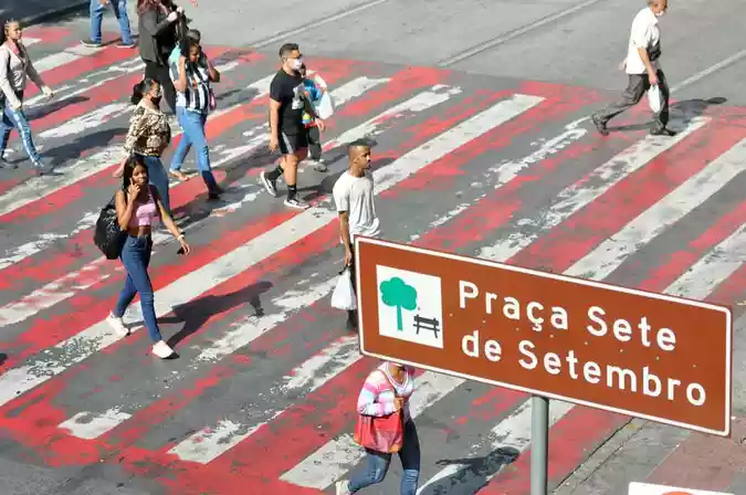 Atropelamentos de pedestres no pais subiram 13% de junho a janeiro de 2023 - Gladyston Rodrigues/DA Press