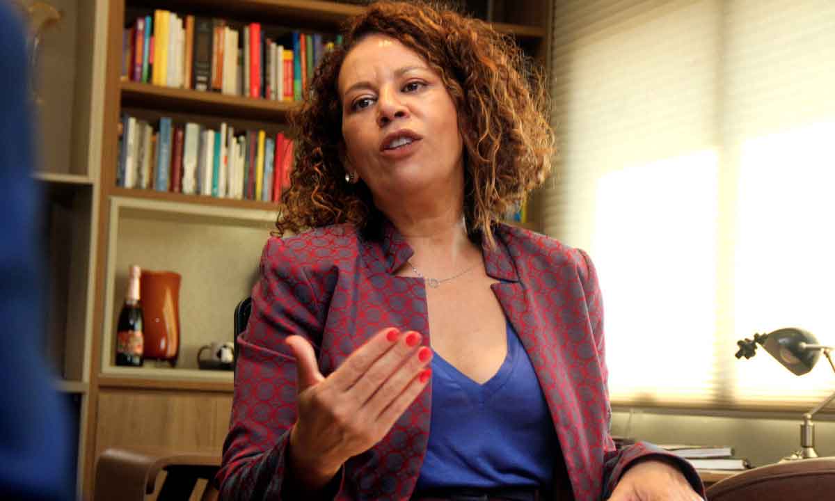 Edilene Lobo, 1ª mulher negra no TSE: "Deveríamos ser todos iguais" - JAIR AMARAL/EM/D.A PRESS