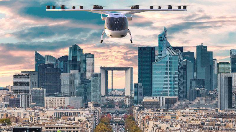 O táxi voador elétrico que pode estrear na Olimpíada de Paris 2024