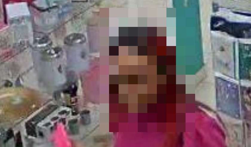Mulher é flagrada comprando com notas falsas em bairro de BH; veja o vídeo - Reprodução/Câmeras de Segurança