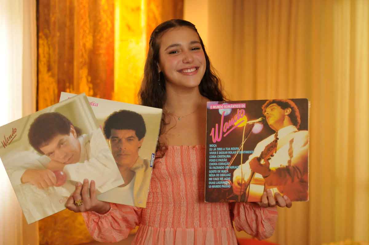 Maria Sabrina, filha de Wando, quer ser cantora e compositora como o pai - Túlio Santos/EM/D.A Press