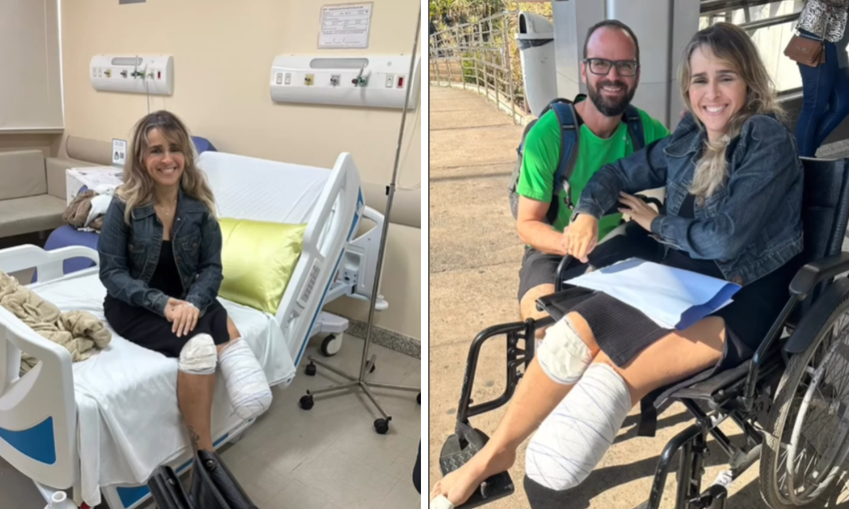 Grávida que teve perna amputada por acidente de moto compartilha 'recomeço' - Reprodução / Instagram / @mariicpeixoto
