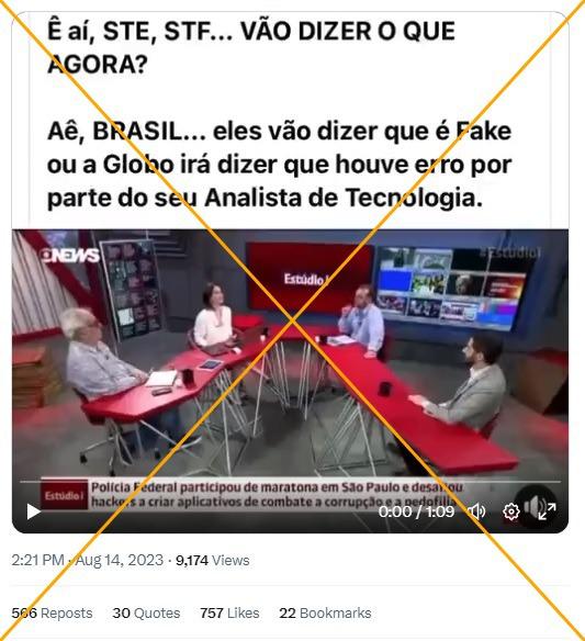 Não é possível afirmar que hackers reprovaram urnas brasileiras em conferência nos EUA