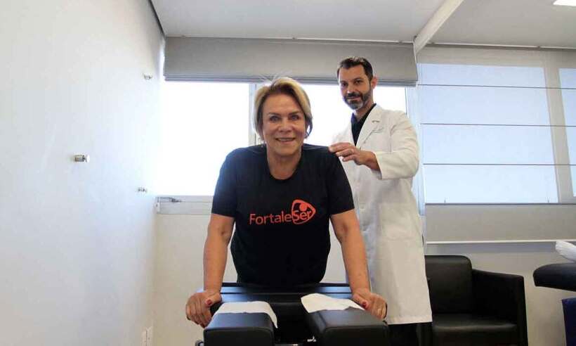 Dor nas costas: Pilates atua no alívio e fortalecimento muscular - Edésio Ferreira/EM/D.A Press 