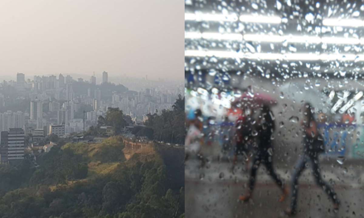 Granizo, 40°C, chuva e baixa umidade: entenda o clima em Minas Gerais - Carlos Altman e Alexandre Guzanshe/EM/D.A Press