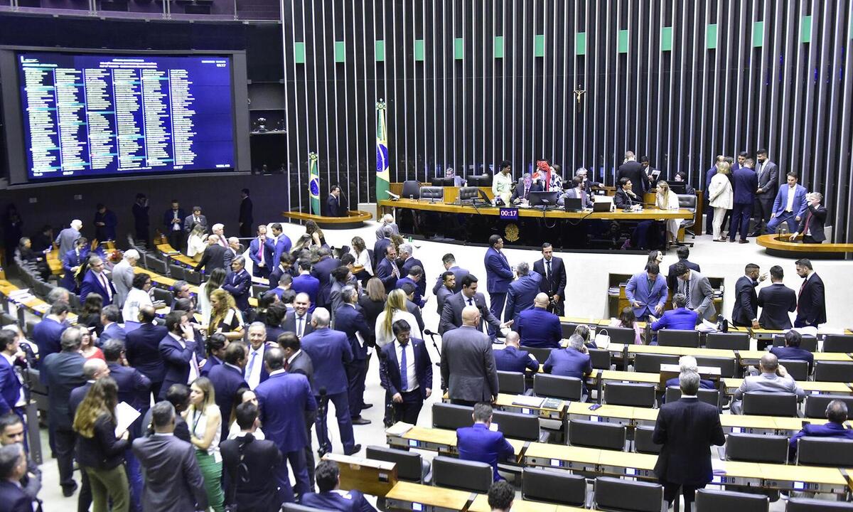 Câmara aprova texto-base do arcabouço fiscal; Emenda do governo é vetada - Zeca Ribeiro/Câmara dos Deputados