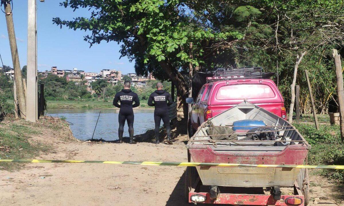 Mulher é achada morta com sinais de violência em rio no Vale do Rio Doce - Corpo de Bombeiros/Divulgação
