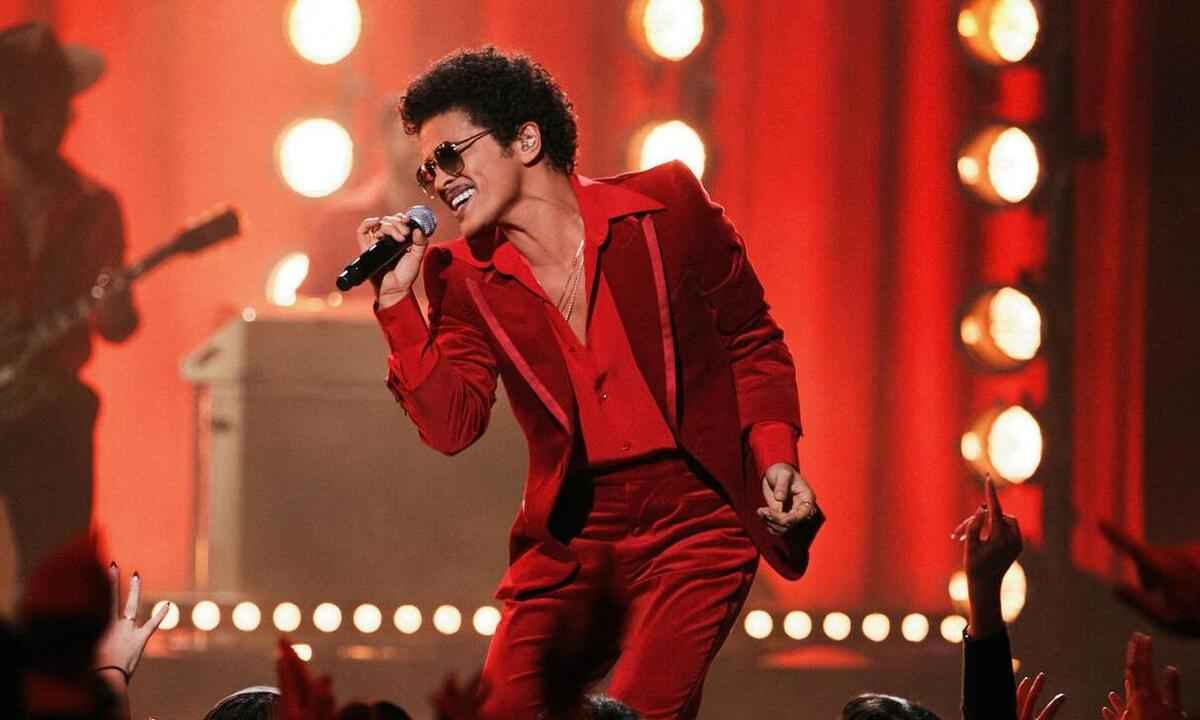 Bruno Mars volta ao Brasil como pop star consolidado e chamariz do The Town - Shaun HOFFMAN / AMERICAN BROADCASTING COMPANIES, INC. / ABC / AFP