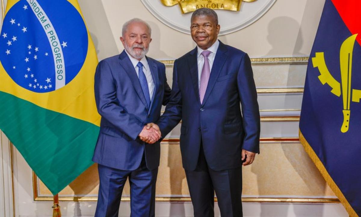 Lula anuncia parceria com Angola: 'O retorno do Brasil à África' - Ricardo Stuckert/PR