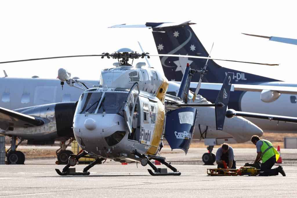 Três fuzileiros navais dos EUA morrem em acidente aéreo durante exercícios na Austrália - DAVID GRAY / AFP