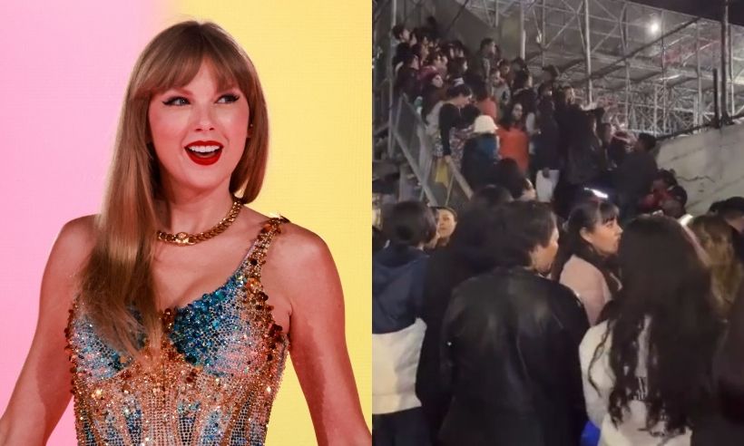 Taylor Swift lota estádio no México e fãs tentam ouvir do lado de fora - Michael Tran / AFP