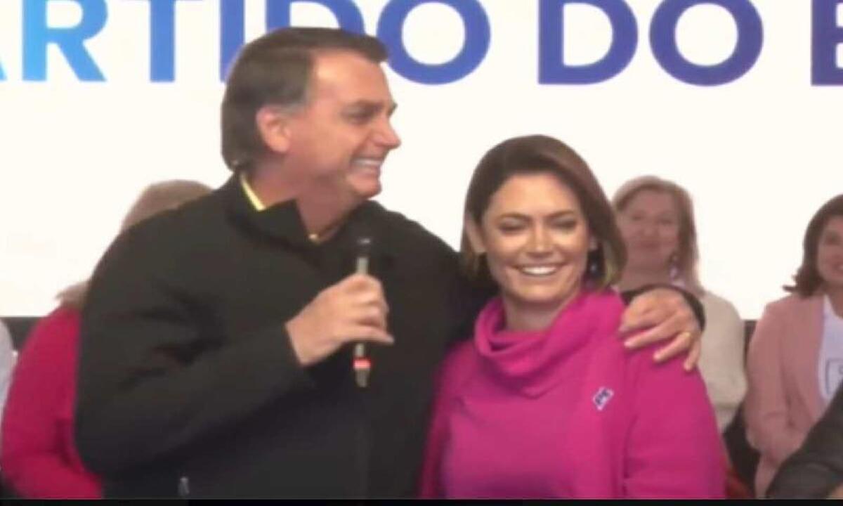 Bolsonaro e Michelle ficam em silêncio em depoimento sobre joias - Reprodução de vídeo/Redes sociais