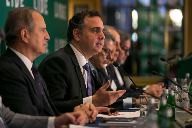 Pacheco: 'Há grande apreensão nos EUA sobre o Brasil' - Reprodução/LIDE Brazil Development Forum