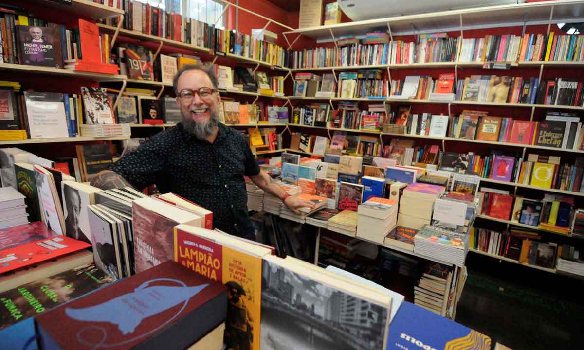 Livraria Quixote e Relicário Edições comemoram aniversário conjunto hoje  -  Alexandre Guzanshe/EM/D.A Press. Brasil