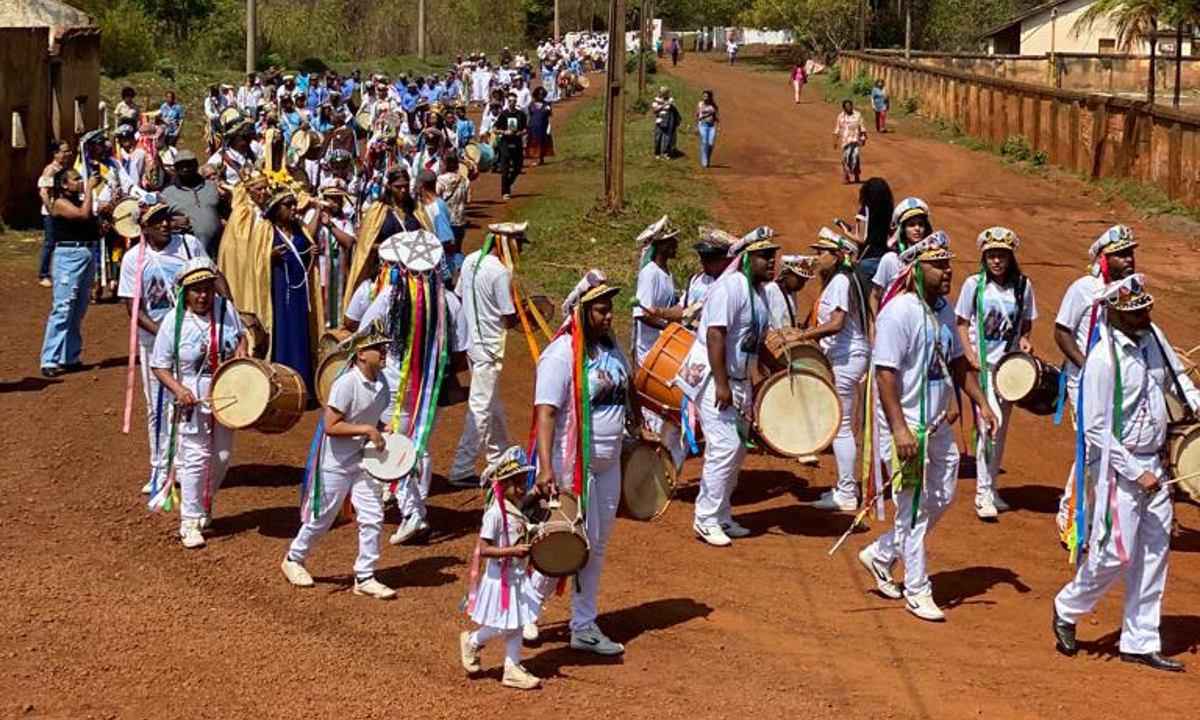 Distrito de Ouro Preto faz festa de congado e fortalece tradição - Leo Cardoso/Divulgação