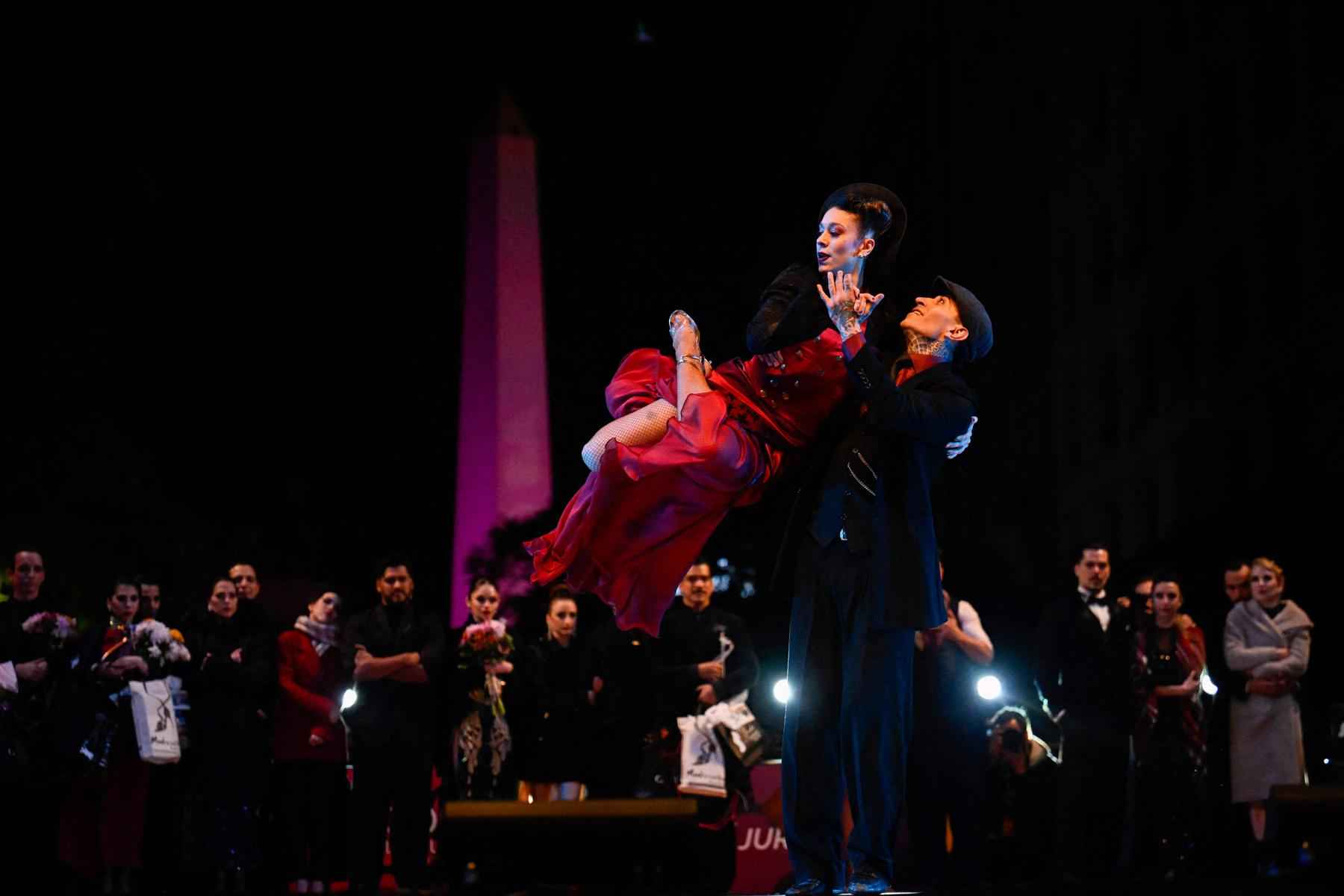 Brasileira vence Mundial de Tango em Buenos Aires - Luis Robayo/AFP