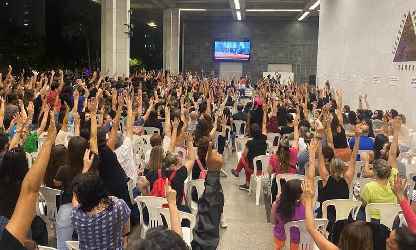 Professores da rede particular de BH mantêm greve até segunda-feira (11/9) - Sinpro-MG / Divulgação