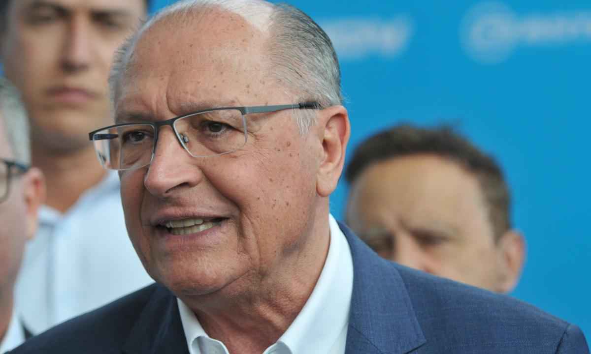 Alckmin convoca reunião com ministros sobre ciclone no RS - Leandro Couri/EM/D.A Press