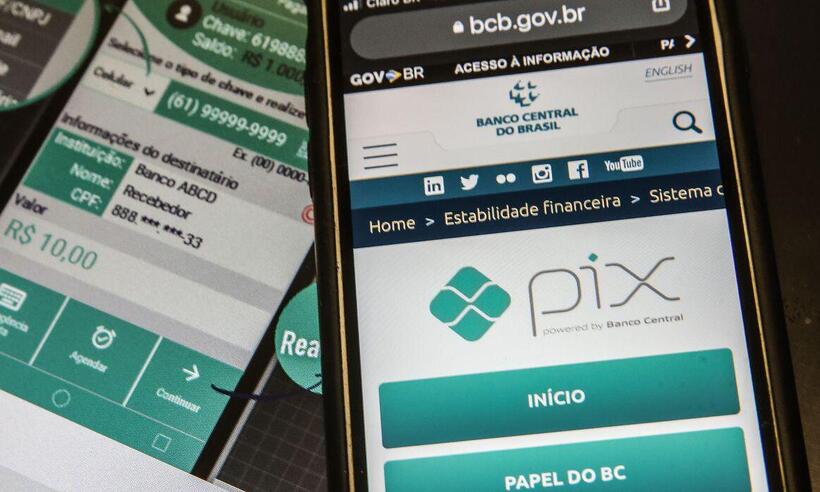 Pix bate recorde com 152,7 milhões de transações em um único dia - Marcello Casal Jr/Agência Brasil