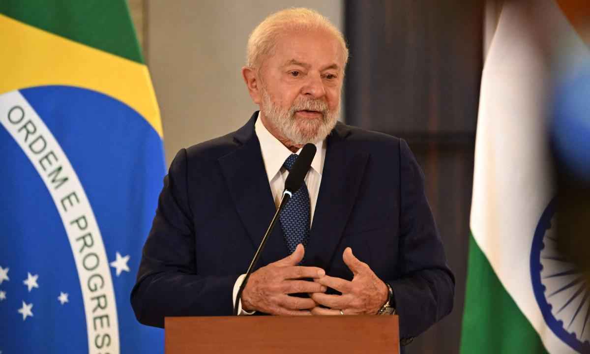 Lula sobre possível prisão de Putin no G20: 'Justiça decide' - SAJJAD HUSSAIN/AFP