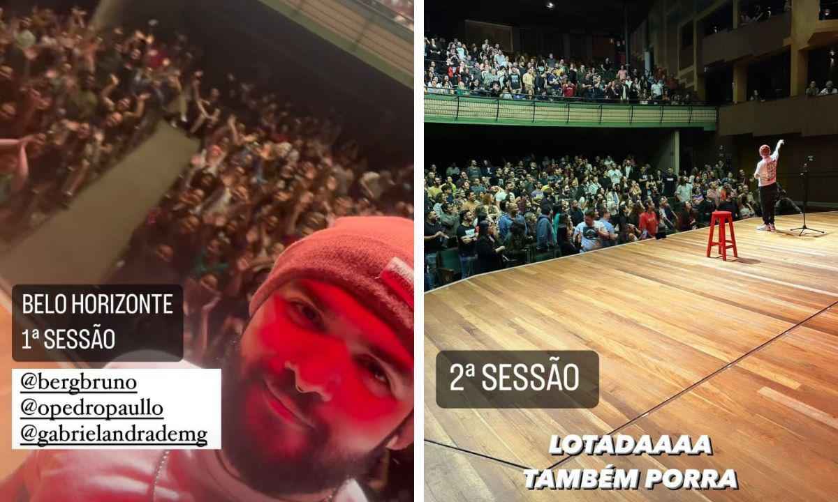 Critico de Bolsonaro, humorista Tiago Santineli arrasta fãs em BH - Reprodução / Instagram / Tiago Santineli