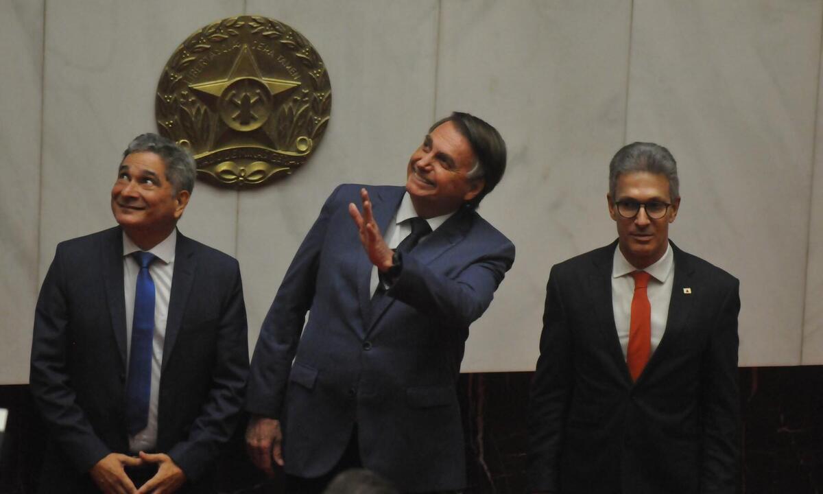 Zema sobre Bolsonaro reeleito: 'Nós teríamos caminhado num sentido melhor' - Alexandre Guzanshe/EM/D.A. Press