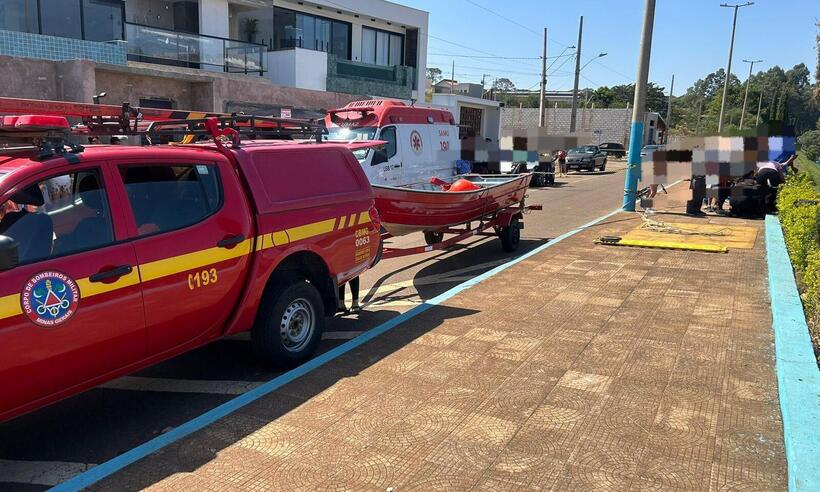 Corpo de adolescente que se afogou em lagoa no Sul de Minas é encontrado - CBMMG / Divulgação