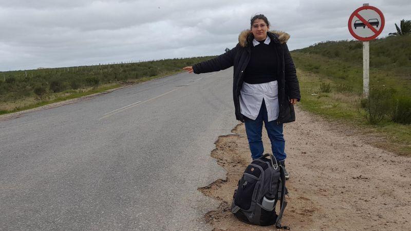 Professora viaja 108 km de carona todos os dias para dar aulas a 2 crianças - Arquivo Pessoal