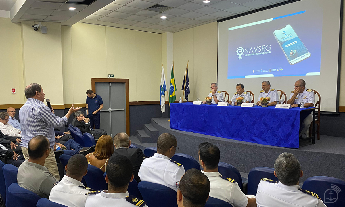 Marinha do Brasil lança aplicativo para monitorar viagens de embarcações - Reprodução/ Agência Marinha de Notícias