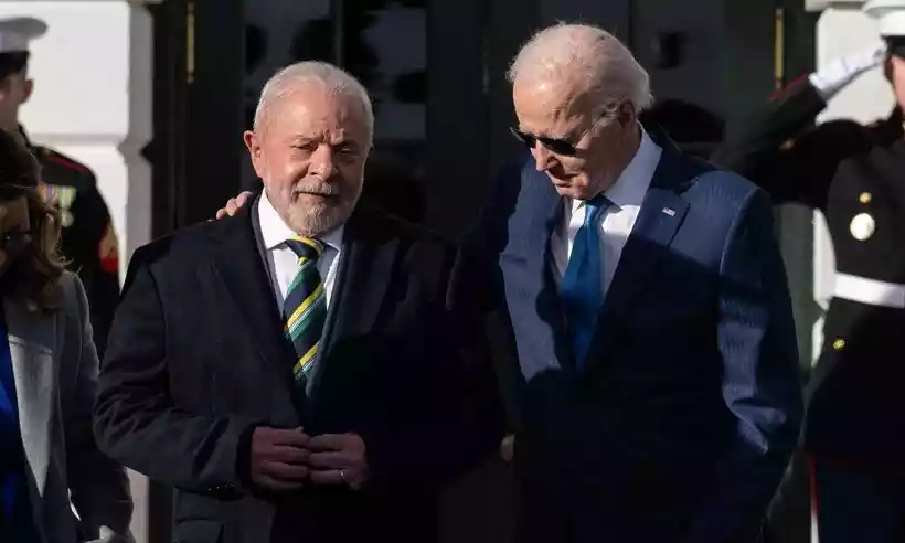 Lula encontra Biden e Zelensky e antecipa volta ao Brasil - ANDREW CABALLERO-REYNOLDS / AFP