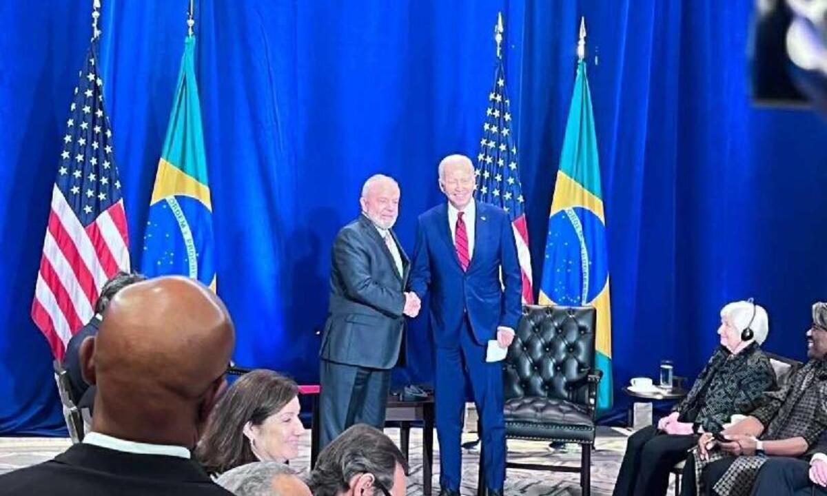 Lula diz que encontro com Biden é 'momento histórico exemplar' - (Denise Rothenburg/CB/DA.Press)