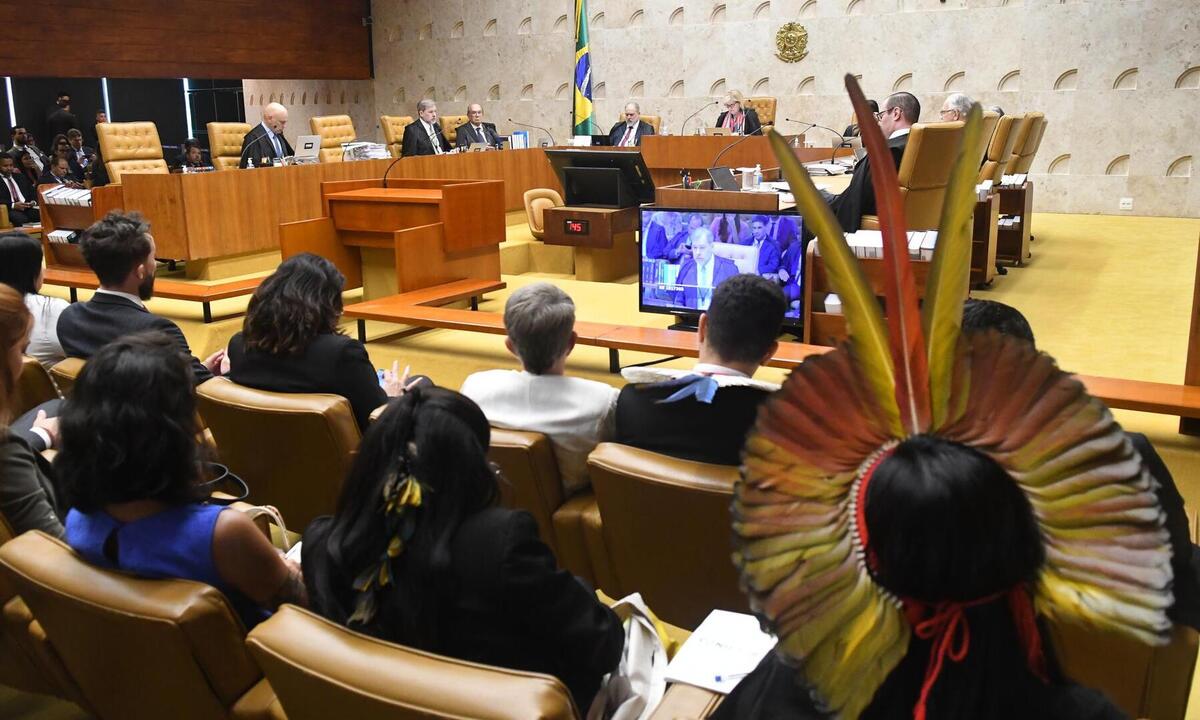 Toffoli vota contra marco temporal das terras indígena; votação está 5 a 2 - Carlos Moura/SCO/STF.