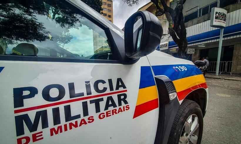 Mulher é presa por agredir e ameaçar a mãe de morte na Grande BH - Leandro Couri / EM / D.A Press