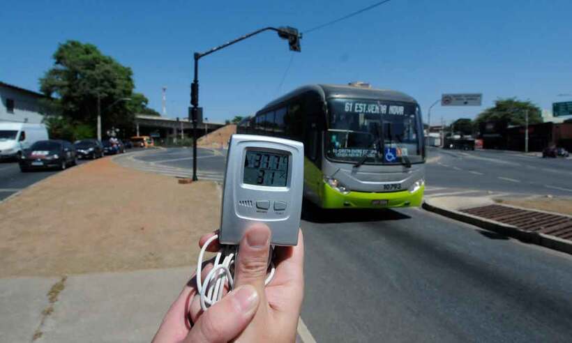 Regiões Noroeste e Venda Nova são as 'ilhas de calor' de BH - Gladyston Rodrigues/EM/D.A Press