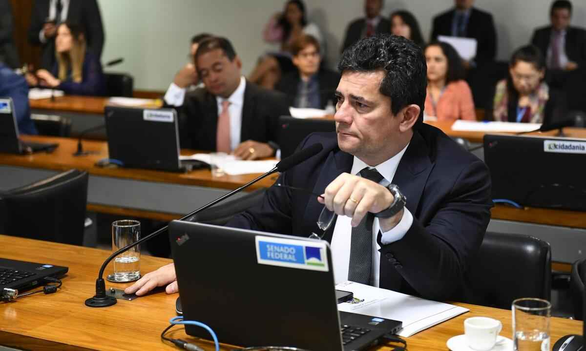 Moro critica apuração de excessos da Lava-Jato; ele pode ficar inelegível - Roque de Sá/Agência Senado